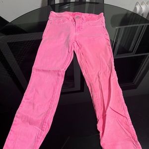 Guess jeans hot pink skinny Jean